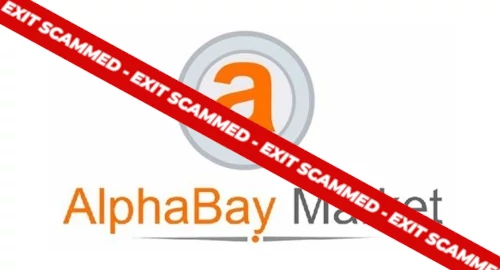 AlphaBay market vanishes once again. Likely another exit-scam
