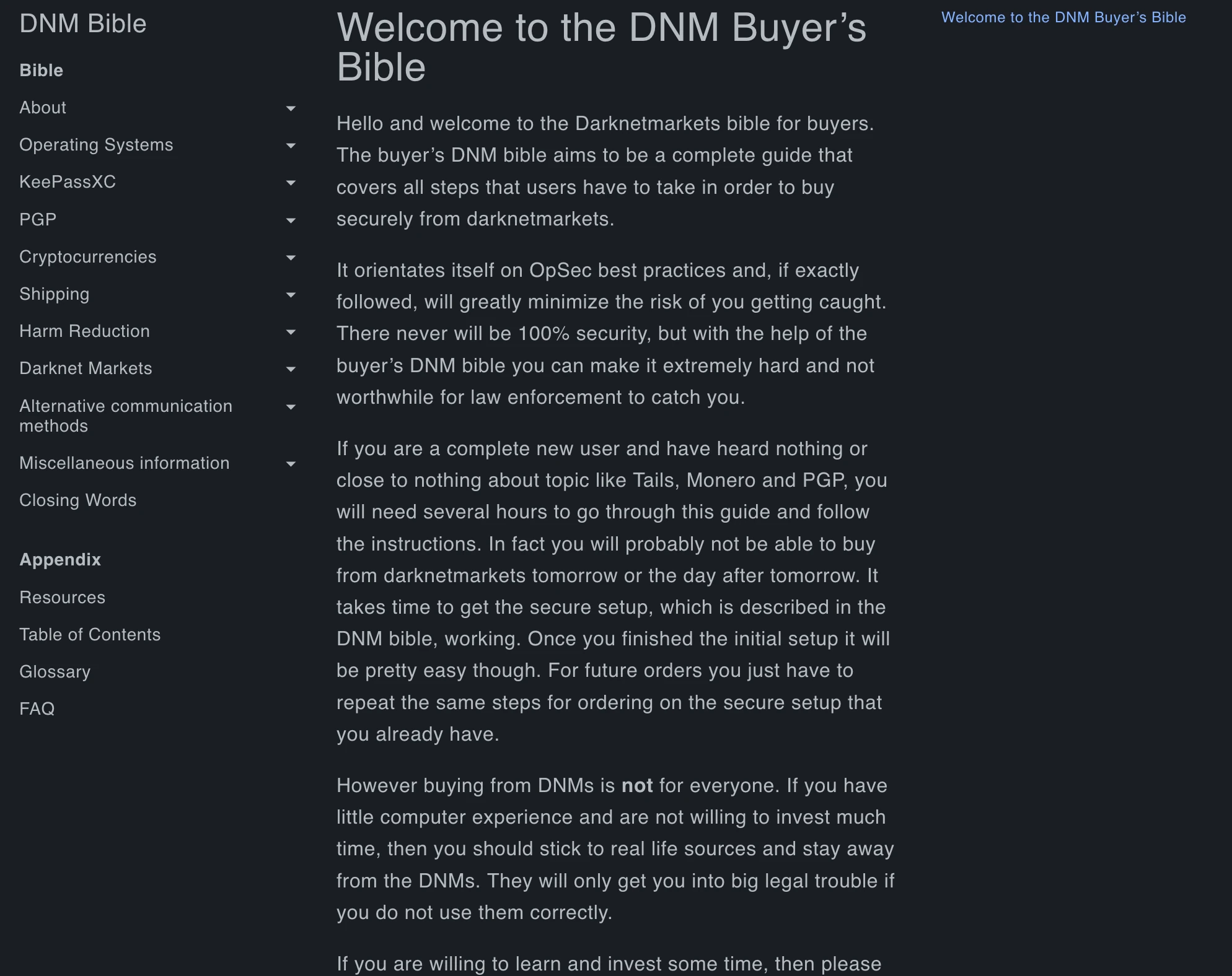 DNM Bible Homepage