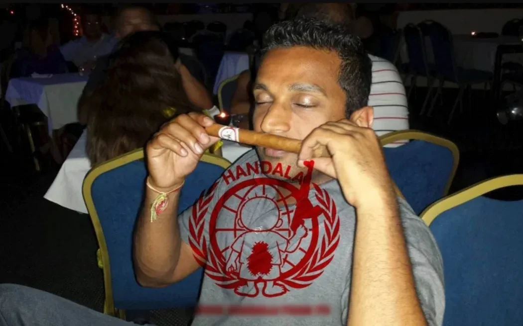 One of Kash Patel's images released by Handala