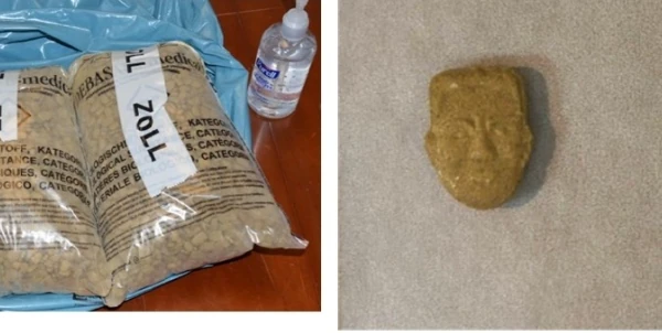 Pills Seized En Route to Suspect from Germany