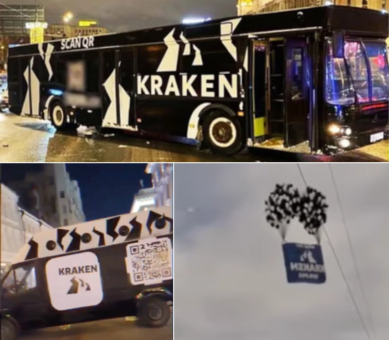 Kraken's Brazen Stunts