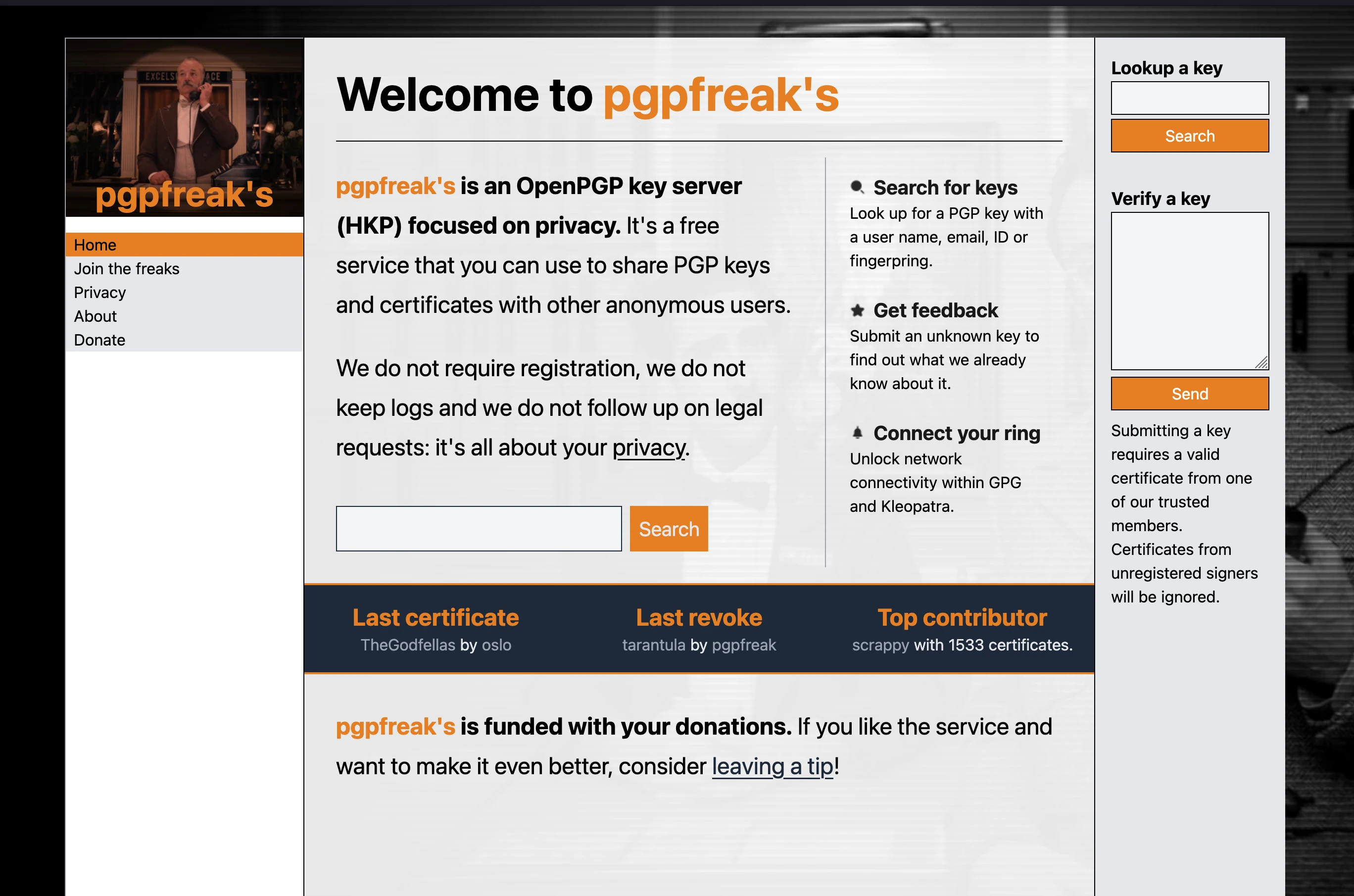 PGP Freaks Homepage