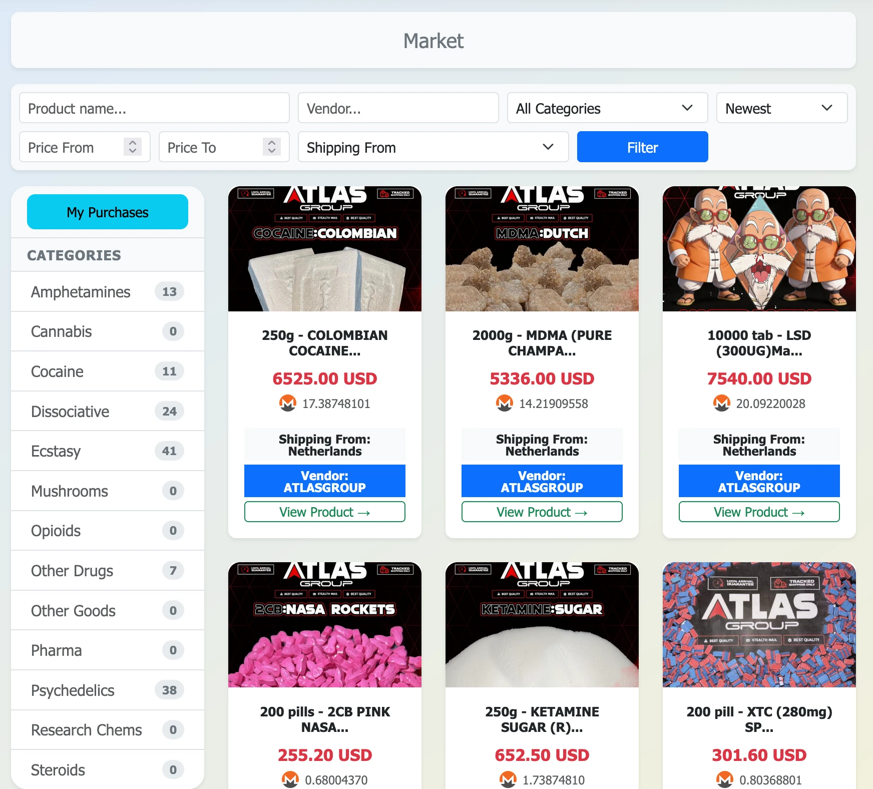 Qubez Market Section