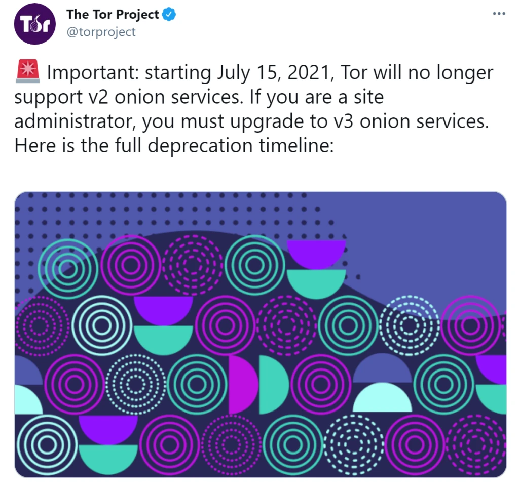 TorV2 Transition Announcement